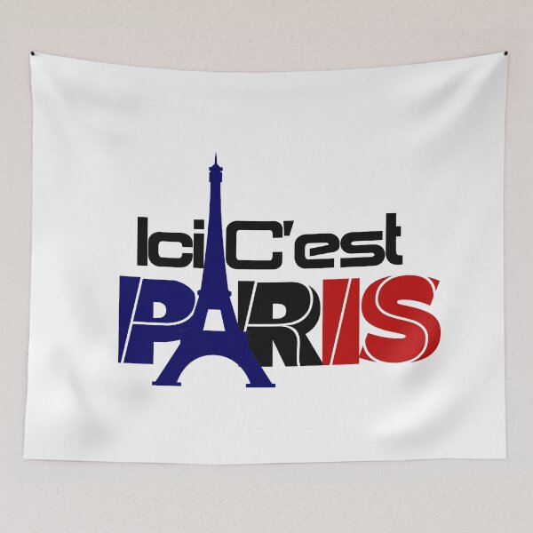 Item preview, Ici C'est PARIS - Black Variant designed and sold by NexusArts.