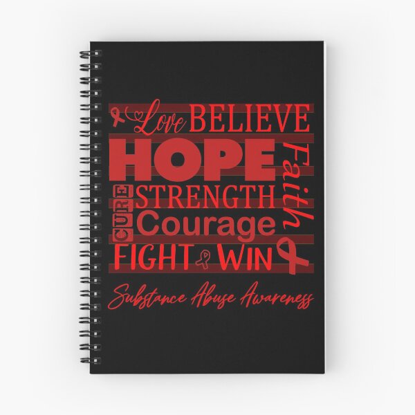 Item preview, Love Believe Hope Substance Abuse Awareness designed and sold by largellie.