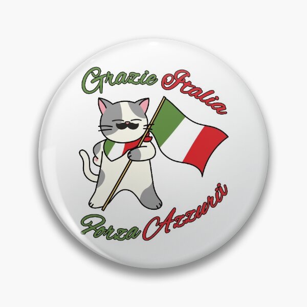 Item preview, Grazie Italia Forza Azzurri  designed and sold by StarsForgers.