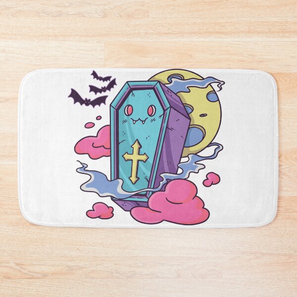 Item preview, Coffin pastel goth Halloween kawaii designed and sold by TRIBExSPACE.