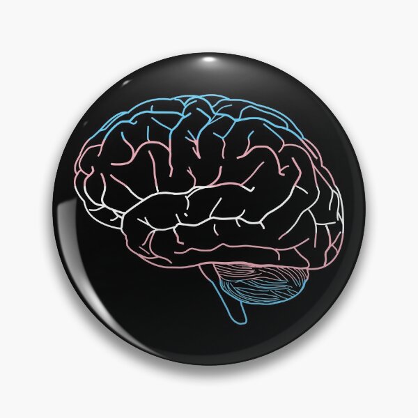 Item preview, LGBTQ+ Transgender Brain - Pride Month, Happy Pride!, Trans Pride, Transgender Flag designed and sold by jadedscientist.