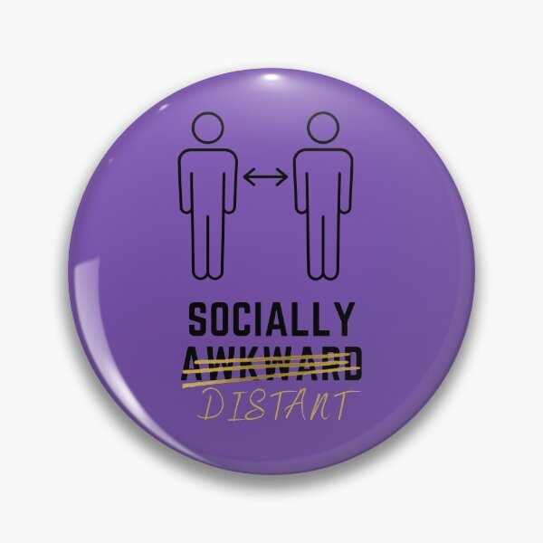 Item preview, Socially Awkward Distant designed and sold by AdaJamesCreativ.