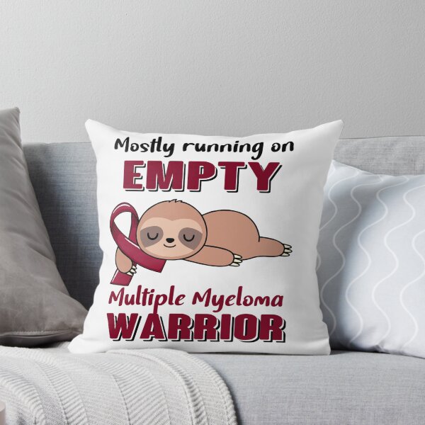 Item preview, Mostly Running On Empty Multiple Myeloma Warrior designed and sold by Brad-FI.