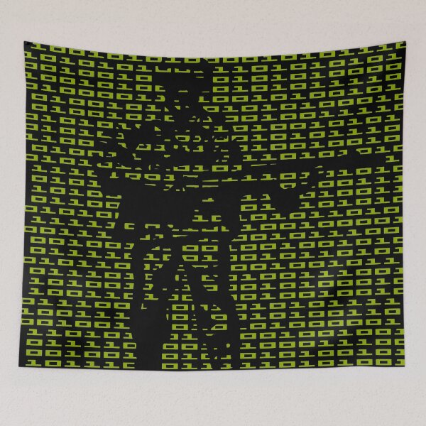 Artikelvorschau, BINÄRER SOLDAT. CODE CAMOUFLAGE-EDITION. OLIVENGRÜN entworfen und verkauft von 5hertz.