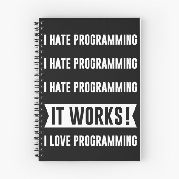 Aperçu de l'œuvre Programmeur ça marche ! J'aime la programmation créée et vendue par StarcyWol.