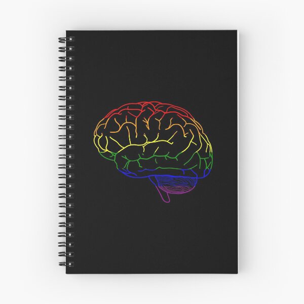 Item preview, LGBTQ+ Rainbow Brain - Pride Month, Happy Pride!, Gay Pride, Pansexual, Lesbian designed and sold by jadedscientist.