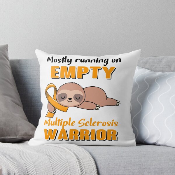 Item preview, Mostly Running On Empty Multiple Sclerosis Warrior designed and sold by Brad-FI.