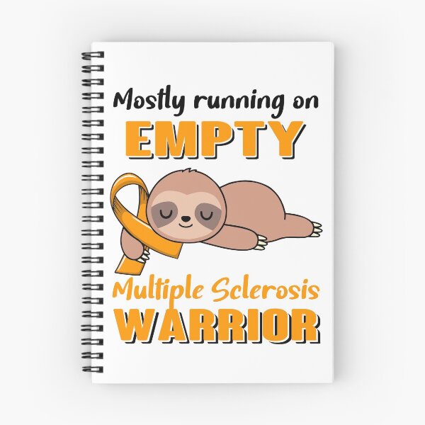 Item preview, Mostly Running On Empty Multiple Sclerosis Warrior designed and sold by Brad-FI.
