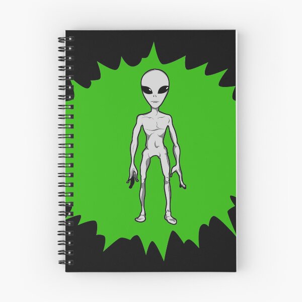 Item preview, Grey Alien Blast Green Plasma ET UFO CE5 designed and sold by AlasAHintStudio.