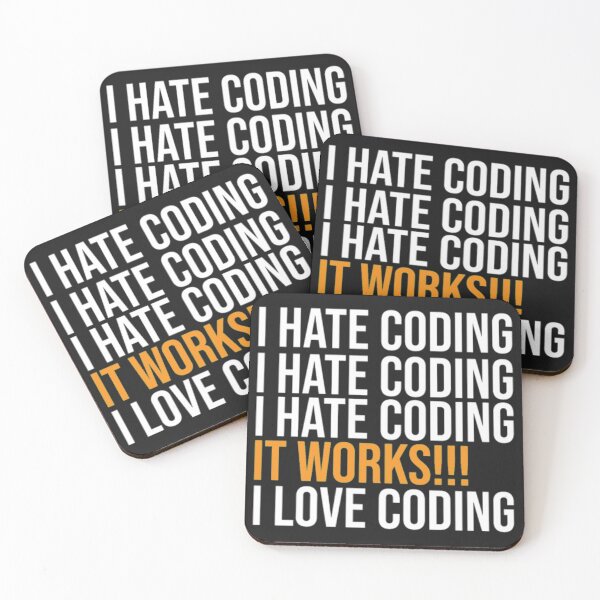 Item preview, coding It Works! I Love coding designed and sold by StarcyWol.