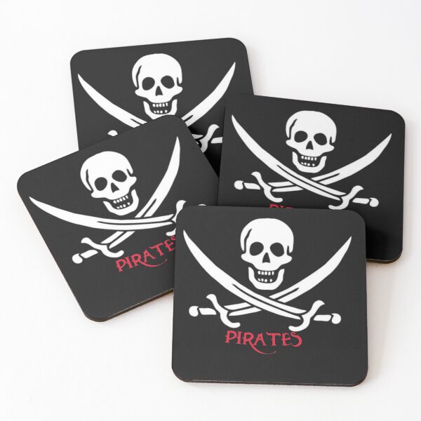 Item preview, Pirates Symbol Skull with Sword designed and sold by surfcrowd.