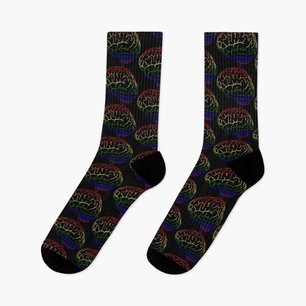 Item preview, LGBTQ+ Rainbow Brain - Pride Month, Happy Pride!, Gay Pride, Pansexual, Lesbian designed and sold by jadedscientist.