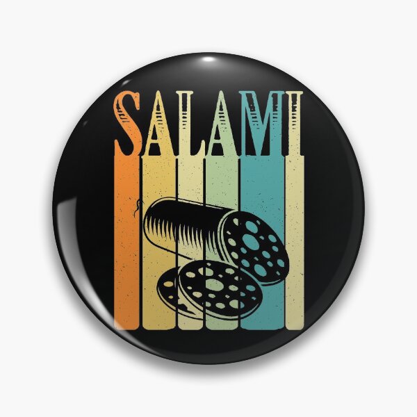 Item preview, Vintage Retro Style Salami Silhouette designed and sold by Dressed For  Duty.