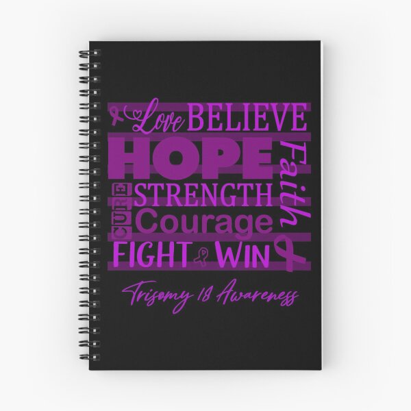 Item preview, Love Believe Hope Trisomy 18 Awareness designed and sold by largellie.