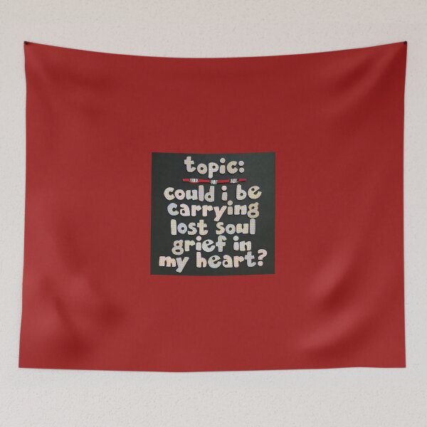Item preview, Topic:  Carrying Grief? designed and sold by prunellaparsnip.