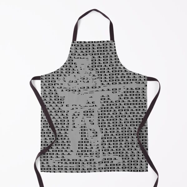 Aperçu de l'œuvre SOLDAT BINAIRE. CODE ÉDITION CAMOUFLAGE. GRIS NOIR créée et vendue par 5hertz.
