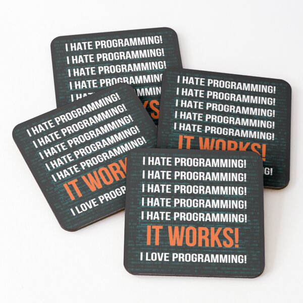 Item preview, Funny  It works I love programming designed and sold by StarcyWol.
