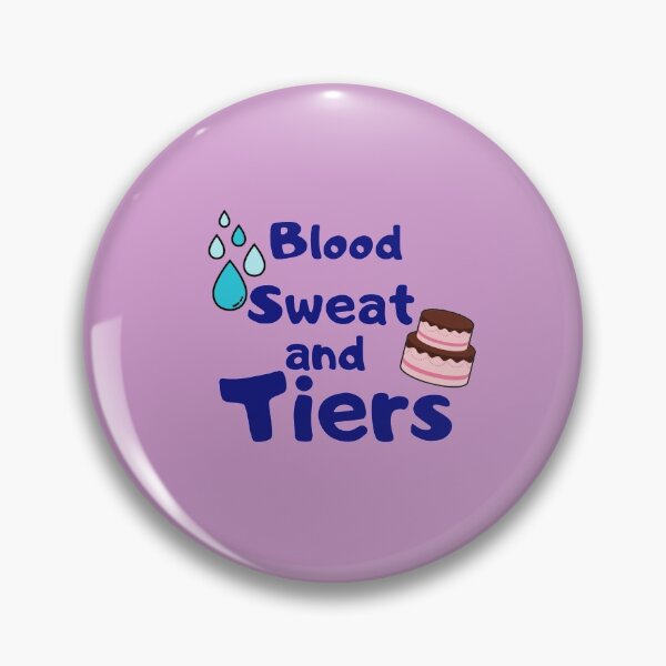 Item preview, Blood, Sweat, and Tiers designed and sold by trouble-baker.