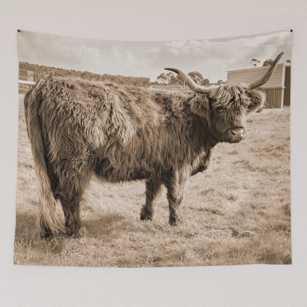 Item preview, Magnificent Highland Cow  designed and sold by James Millward.