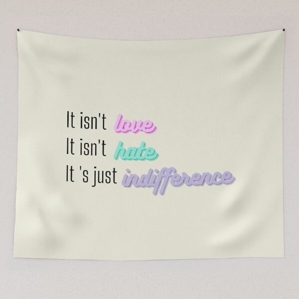 Item preview, It's Just Indifference Taylor Swift designed and sold by Mint-Rose.