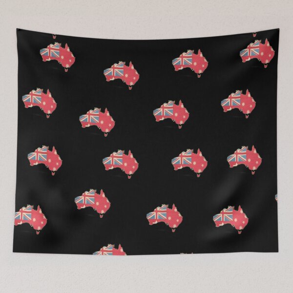 Item preview, Australia Patterns with the Red Ensign Flag - Australia Sticker Pack designed and sold by TheKingdomAttic.
