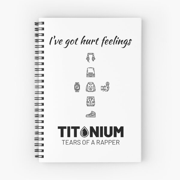 Item preview, I've Got Hurt Feelings - Titanium Tears of a Rapper designed and sold by demolke.