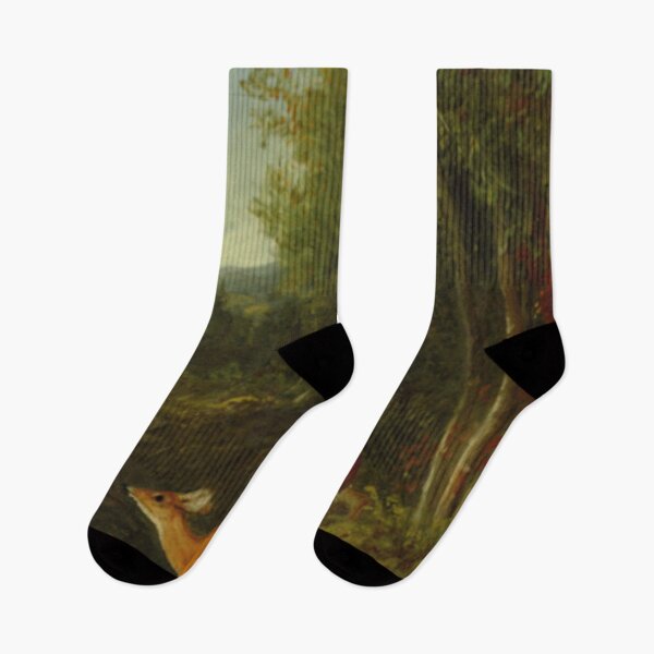 Item preview, Deer in a Landscape designed and sold by ChiaraBlueberry.