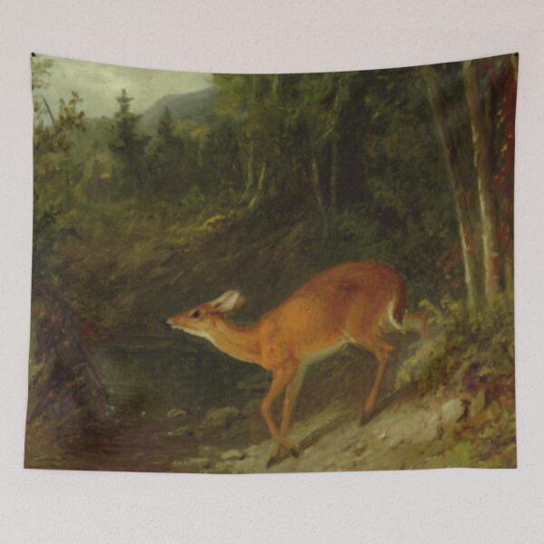Item preview, Deer in a Landscape designed and sold by ChiaraBlueberry.