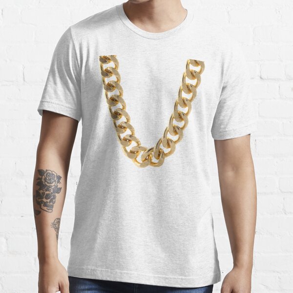 "Gold Chain" T-shirt For Sale By Primotees | Redbubble | Gold T-shirts ...