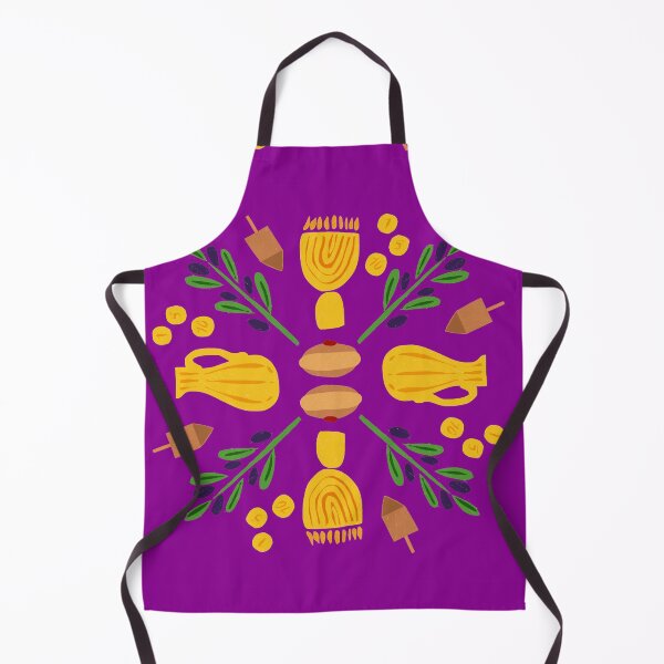 Item preview, Chanukah Roundel in Purple designed and sold by TillaCrowne.