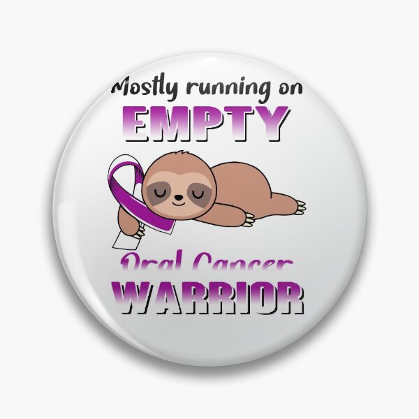 Item preview, Mostly Running On Empty Oral Cancer Warrior designed and sold by Brad-FI.