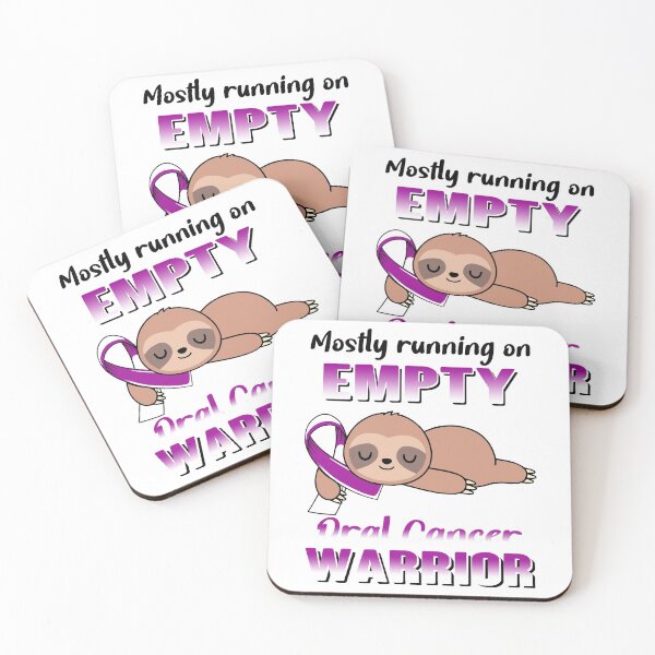 Item preview, Mostly Running On Empty Oral Cancer Warrior designed and sold by Brad-FI.
