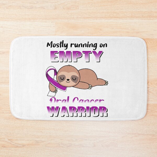 Item preview, Mostly Running On Empty Oral Cancer Warrior designed and sold by Brad-FI.