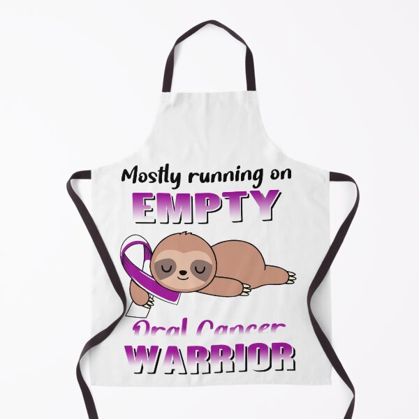 Item preview, Mostly Running On Empty Oral Cancer Warrior designed and sold by Brad-FI.
