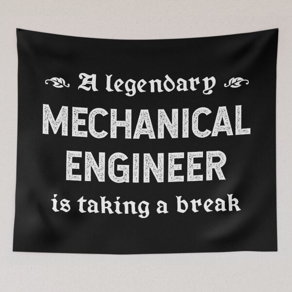 Item preview, A Legendary Mechanical Engineer Is Taking A Break designed and sold by TimespunThreads.