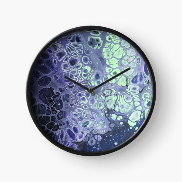 Mint and Lavender Clock
