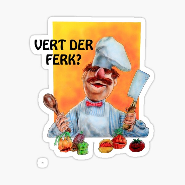 TNND Swedish Chef Vert Der Ferk Poster Vurt Da Furk - Foto 6