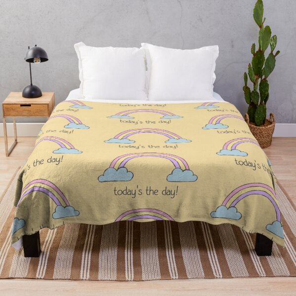 Item preview, Positive thinking plus rainbow: Today's the day! (dark text) designed and sold by Ofeefee.