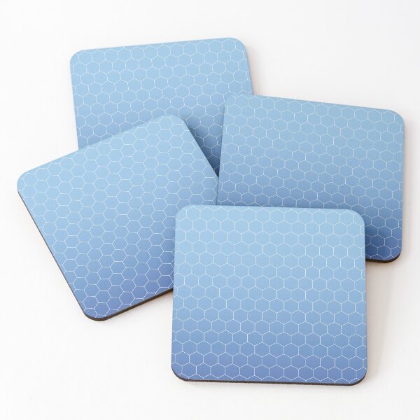 Item preview, Blue honeycomb designed and sold by ateliernab.
