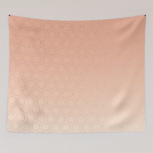 Item preview, Rose gold honeycomb designed and sold by ateliernab.