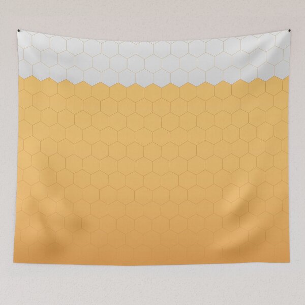 Aperçu de l'œuvre Beer honeycomb créée et vendue par ateliernab.