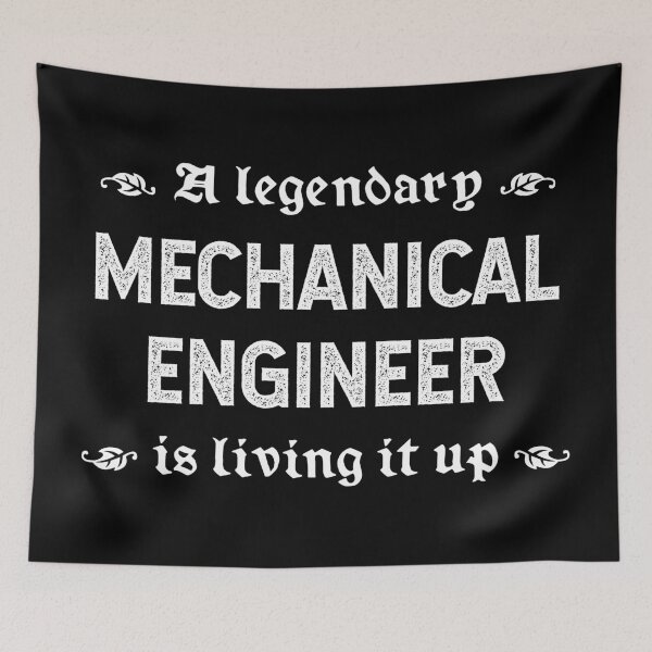 Item preview, A Legendary Mechanical Engineer Is Living It Up designed and sold by TimespunThreads.