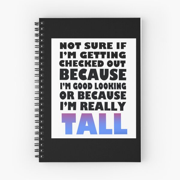 Item preview, Tall men and women funny quote designed and sold by AXIOM13.