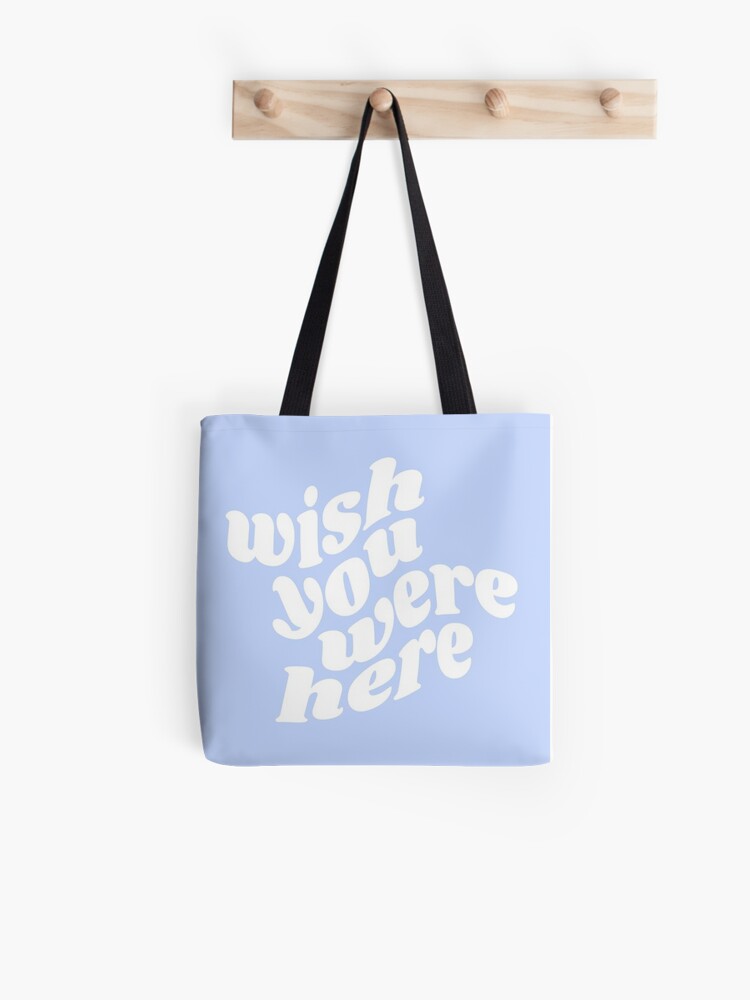 Wish You Were Here Aesthetic Soft Grunge Sad Eboy' Tote Bag