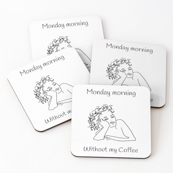 Item preview, Monday morning without my coffee designed and sold by NathBros.