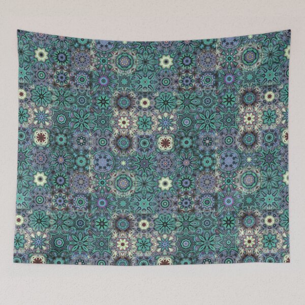 Item preview, Orange Blue Green Diamonds designed and sold by chrispy.