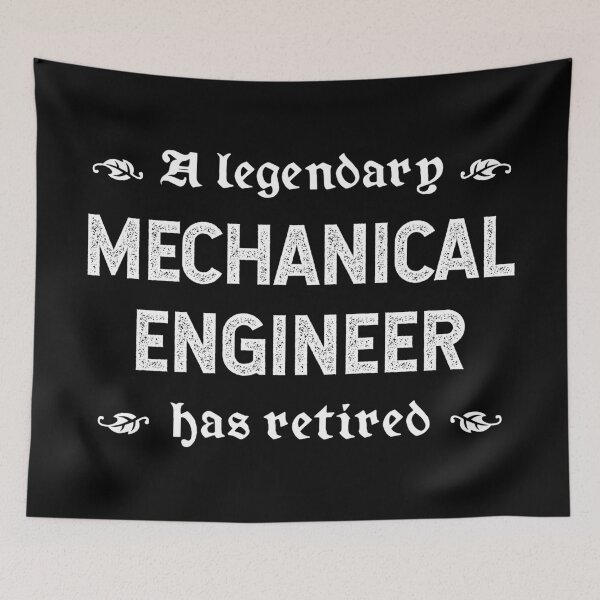 Item preview, A Legendary Mechanical Engineer Has Retired designed and sold by TimespunThreads.