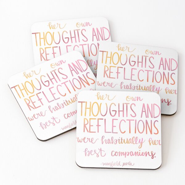 Item preview, Mansfield Park Quote designed and sold by ecdeguire.