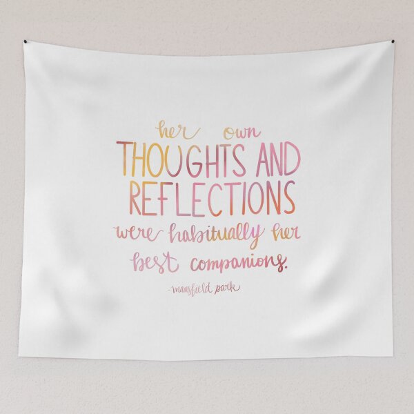 Item preview, Mansfield Park Quote designed and sold by ecdeguire.