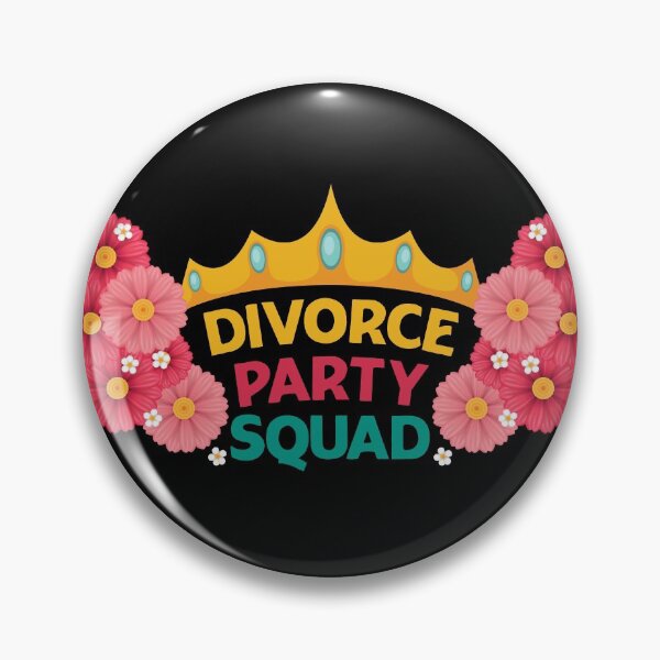 Item preview, Divorce Party Squad Floral Design For Divorcee Queen designed and sold by KAPAA.